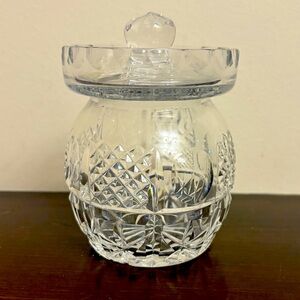 Cut Crystal Biscuit Barrel